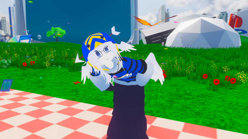 Teri con tracking completo en VRChat